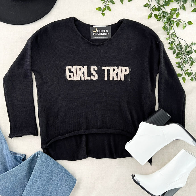Girls Trip Sweater - Black