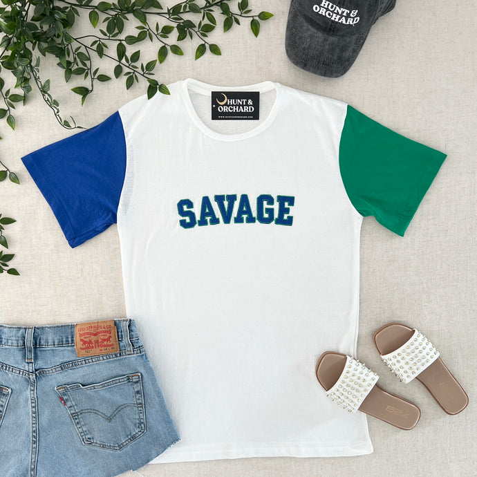 Savage Tee - White