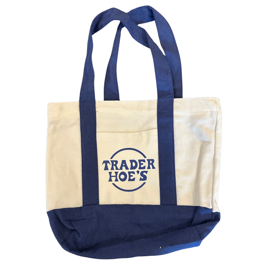 Trader Hoe's Mini Tote Bag - Navy *New Color* – Hunt & Orchard