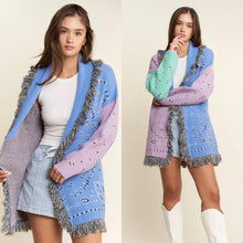 White Witch Bandana Open Cardigan
