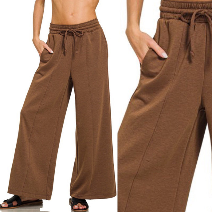 Lux Weekend Sweatpants - Chocolate