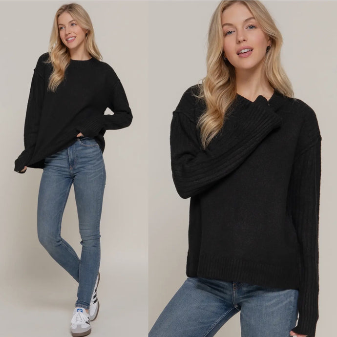 Savanah Soft Sweater - Black