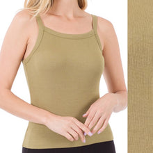 Basic Soft Tank - Vintage Khaki