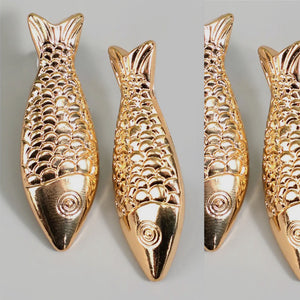 Fish Post Back Earrings