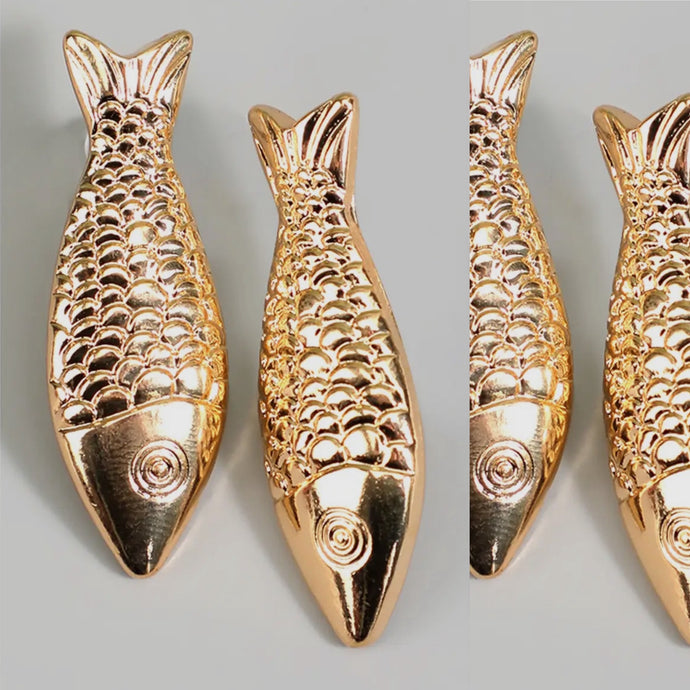 Fish Post Back Earrings