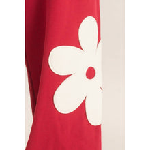 Floral Applique Drawstring Jogger Pants