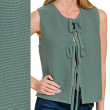 Fashion Week Front Tie Top - Jade