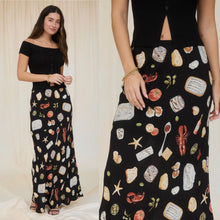 Island Party Midi Skirt - Black