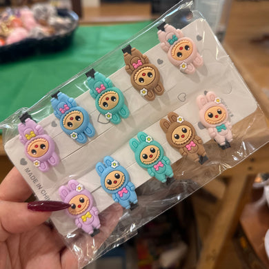 Bubu Hair Clips - Assorted Pack of 10