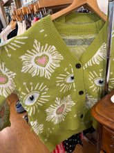 Third Eye Heart Sweater - Green
