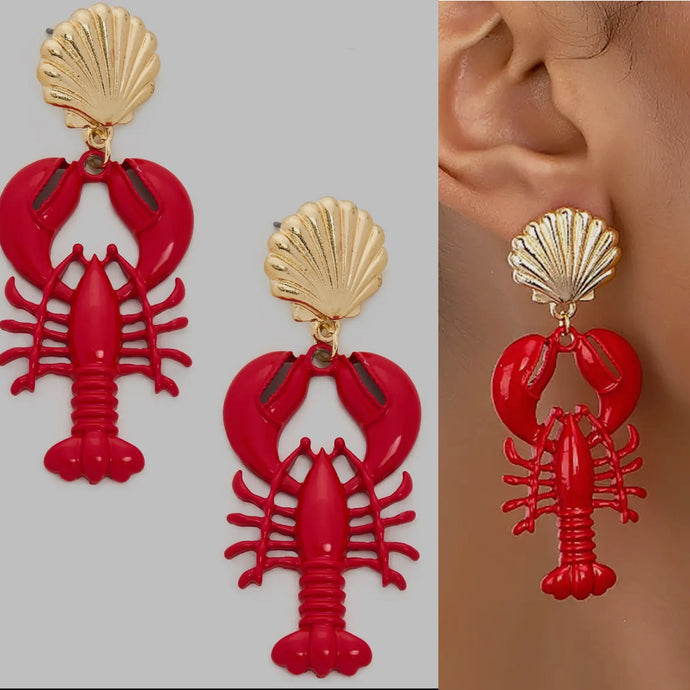 Lobster Post Back Earrings
