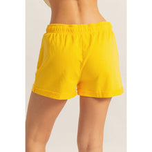 Pigment Dyed Raw Edge Detail Shorts