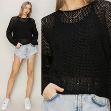 Legend Knit Top - Black