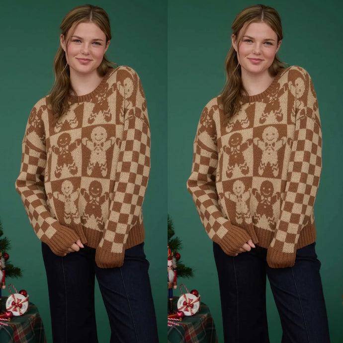 Gingerbread Sweater