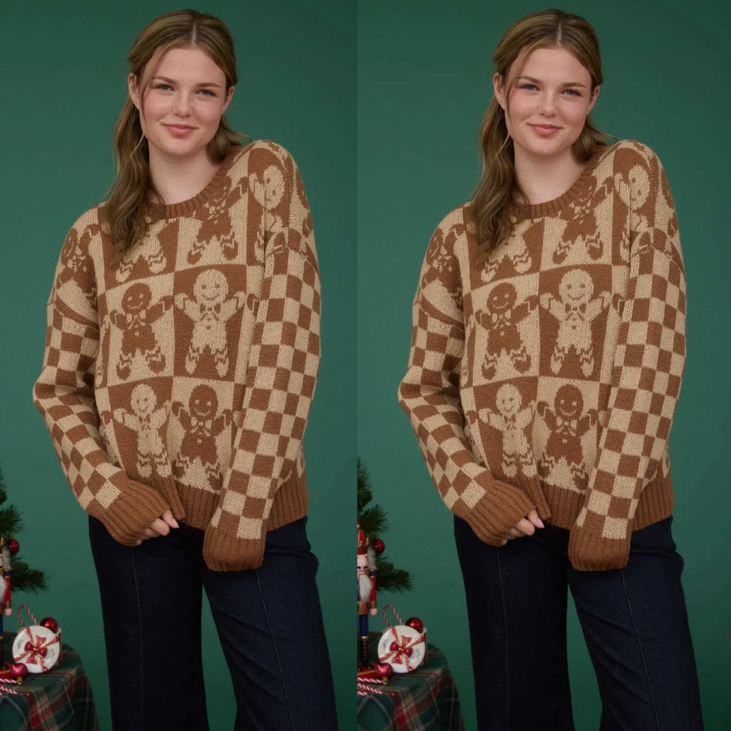 Gingerbread Sweater