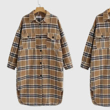 Waldorf Long Plaid Shacket - Plaid