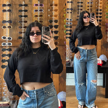 Coven Wide Sleeve Top - Black