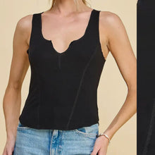 Stagecoach Notch Top - Black