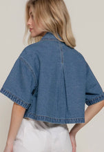 Rebel Short Sleeve Denim Jacket