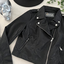 Shimmer Moto Jacket - Black