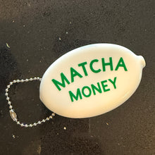 Matcha Money Pouch - White/Green