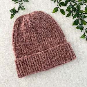 Carrie Beanie - Dusty Pink