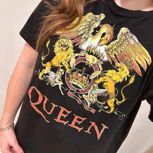 Vintage Queen Tee - Black