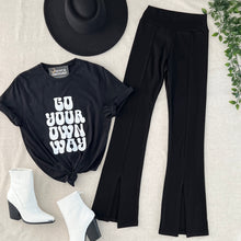 Go Your Own Way Tee - Black