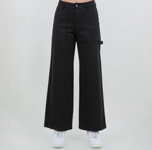 Utility Stretch Jeans - Black