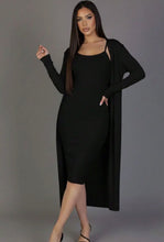 Layla Midi Dress - Black
