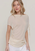 Bridge Blouse Top - Beige