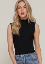Gavin Crop Tank - Black
