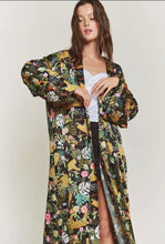 Tiger Open Duster - Black