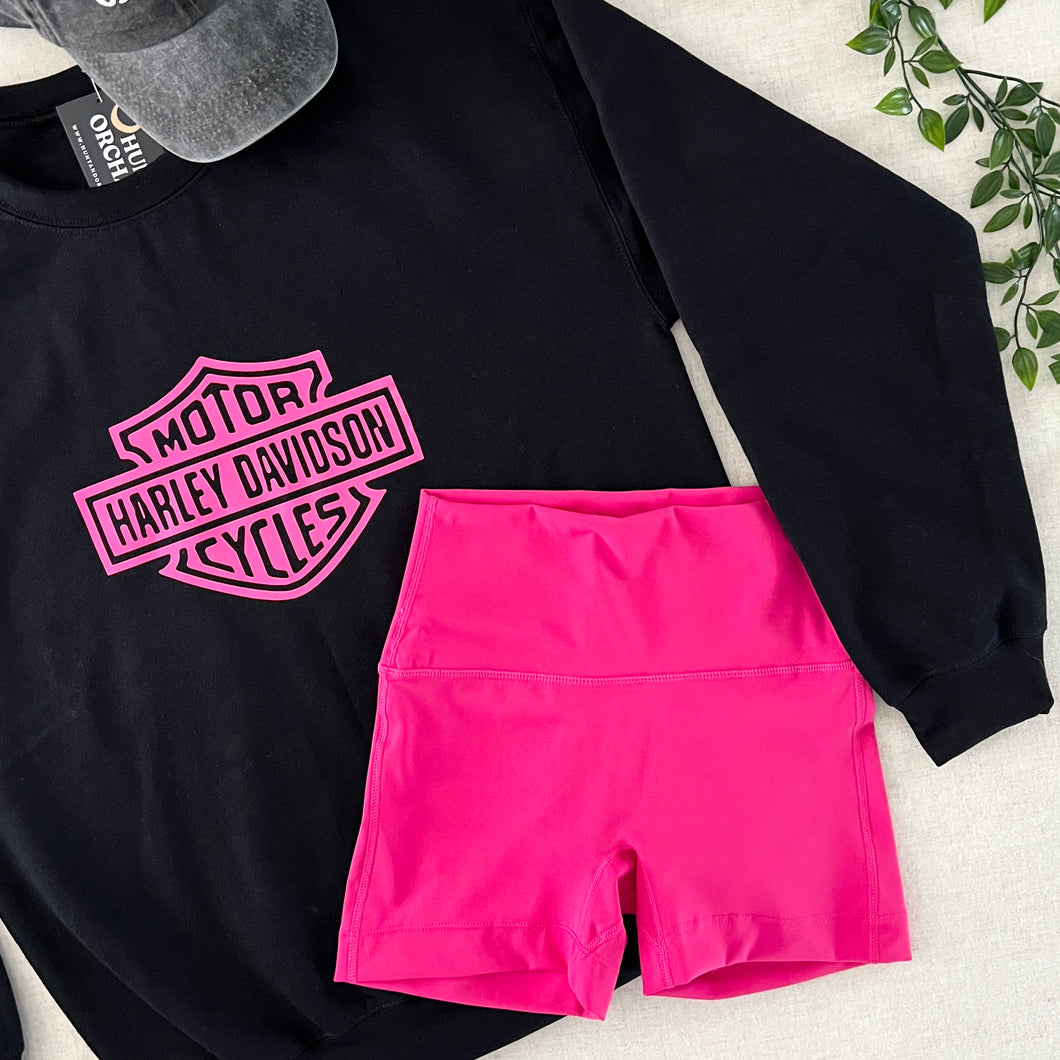 Layla Biker Shorts - Pink
