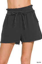 Montauk Gauze Shorts - Black