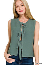 Fashion Week Front Tie Top - Jade