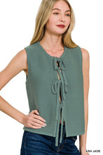 Fashion Week Front Tie Top - Jade