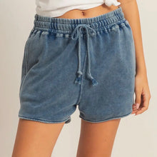 On the Run Stone Washed Shorts