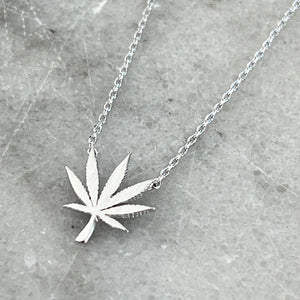 High Times Necklace - Rhodium Plated