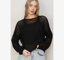 Legend Knit Top - Black