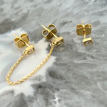 Chain Earring Set - Gold Dipped