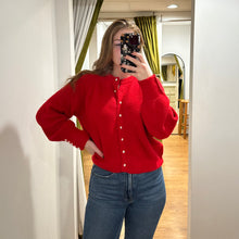 All I Want for Christmas Cardigan Sweater - Red