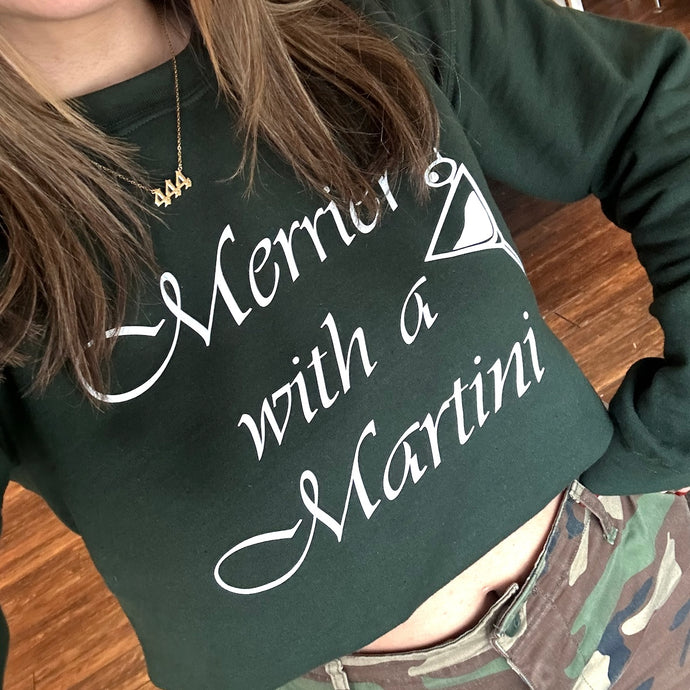 Merrier Than a Martini Pullover - Green