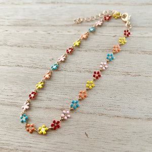 Daisy Anklet - Gold