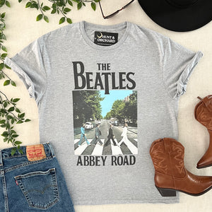 The Beatles Abbey Road Tee - Heather Gray