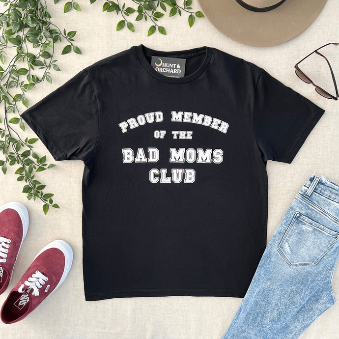 Bad Moms Club Tee - Black