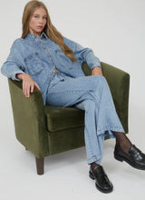Easy Breezy Oversized Chambray Shirt