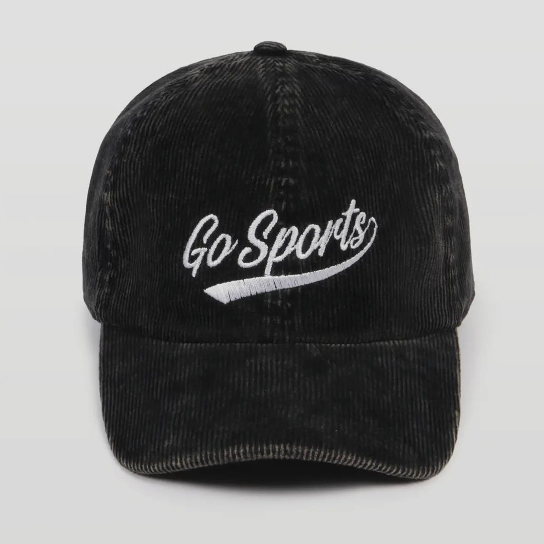 Go Sports Hat - Black