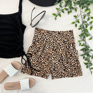Zosia Shorts - Leopard