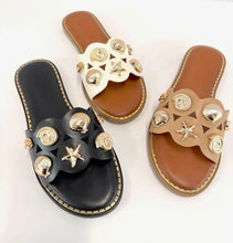 Seashell Sandal - Black